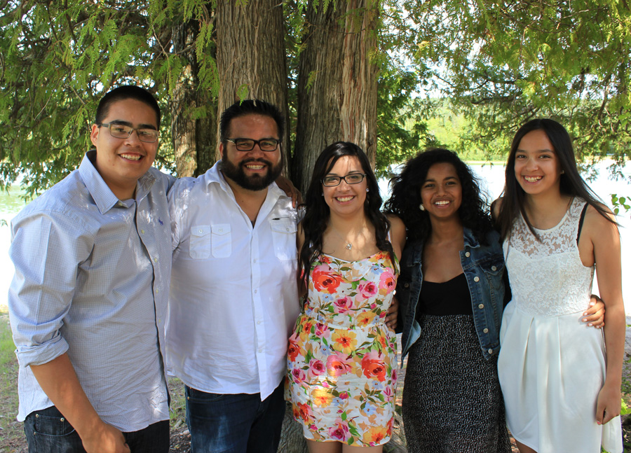 Keith McCrady and family