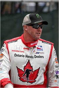 Paul Tracy in gear