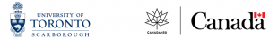 U of T Scarborough and Government of Canada logos.