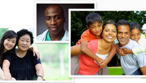 Photos of families